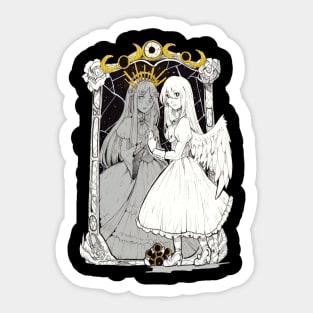 inktober Mirror Sticker